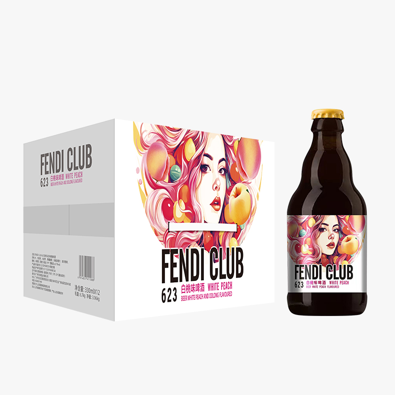 FENDI CLUB623白桃烏龍味啤酒
